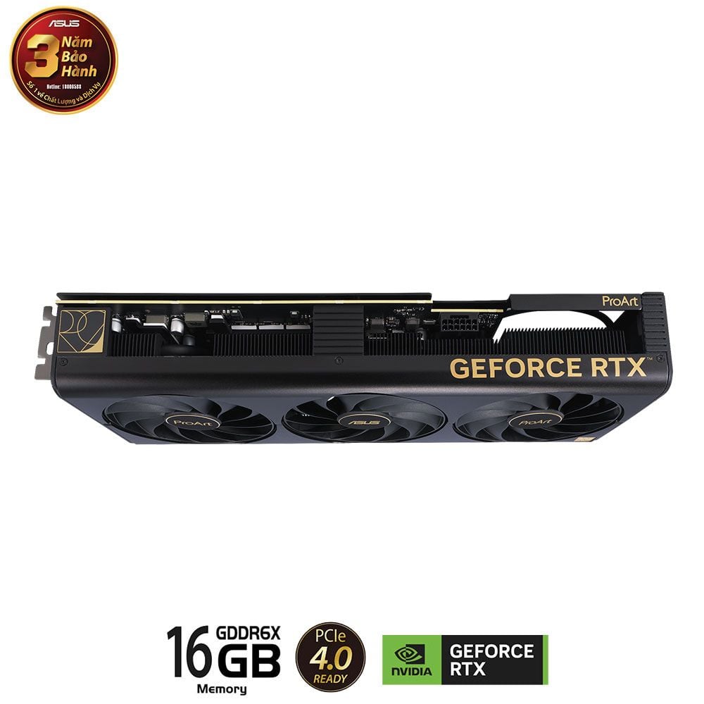 VGA ASUS ProArt GeForce RTX 4080 OC 16GB GDDR6X