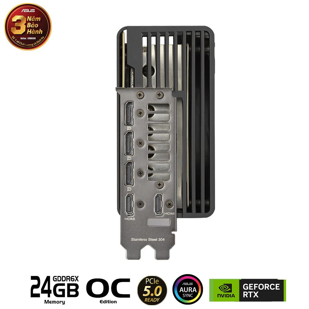 Card màn hình ASUS ROG STRIX RTX 4090 O24G GAMING 24GB GDDR6X Aura Sync