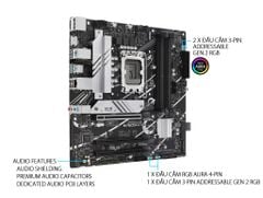 Mainboard ASUS PRIME B760M A DDR4 (LGA 1700 | mATX | 4 khe RAM DDR4)