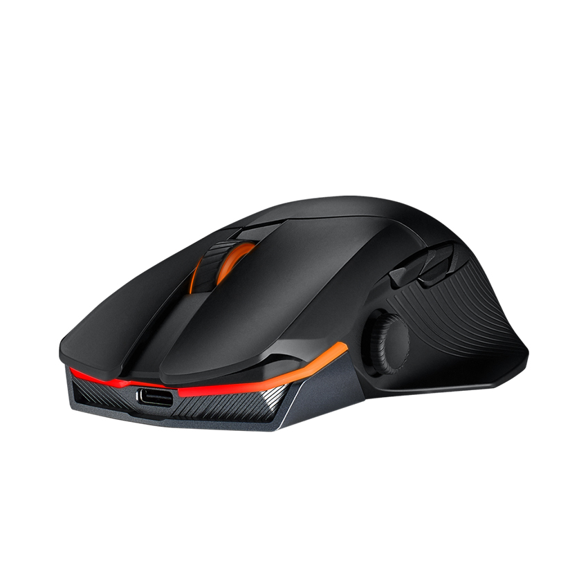 CHUỘT GAMING KHÔNG DÂY ASUS ROG CHAKRAM X ORIGIN (RGB WIRELESS + BLUETOOTH + USB) - 90MP02N1-BMUA00