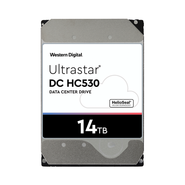 Ổ cứng HDD WD Ultrastar HC530 14TB 3.5 inch SATA Ultra 512E SE HE14 512MB Cache 7200RPM WUH721414ALE6L4