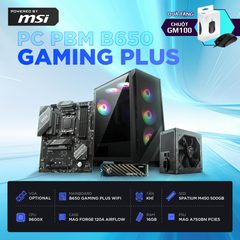 BỘ PC HOTGEAR x MSI AMD RYZEN R5 9600X / MAIN B650 / DDR5 16GB / SSD 500GB M.2 NVME / PSU 750W (Powered by MSI)