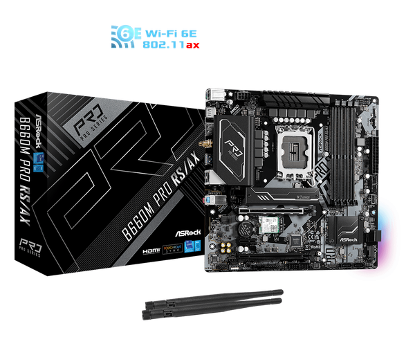 ASROCK B660M PRO RS/AX WIFI