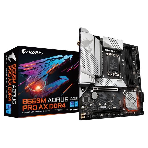 GIGABYTE B660M AORUS PRO AX DDR4