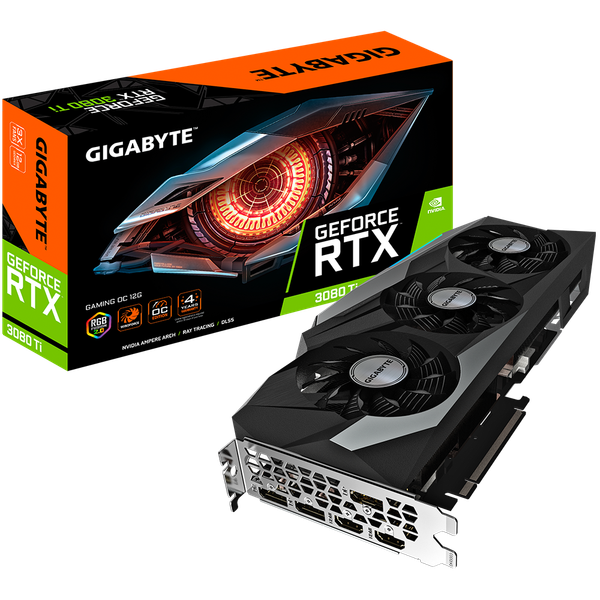 CARD MÀN HÌNH GIGABYTE RTX 3080 TI Gaming OC 12G 2ND