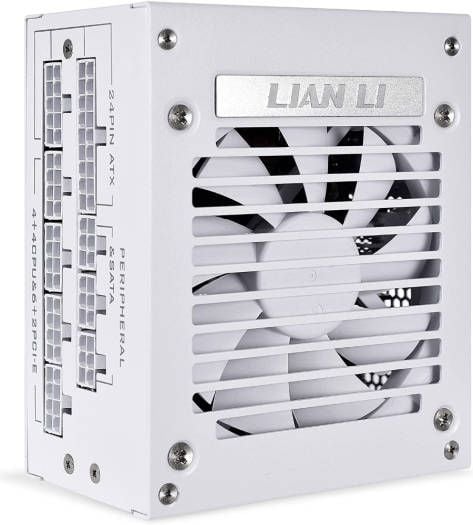 Nguồn Lian Li SP750 750W 80 Plus Gold Certified Power Supply, Fully Modular, Active PFC, SFX Form Factor White