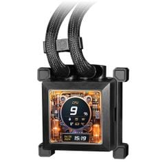 Lian Li HydroShift LCD 360TL AIO Liquid CPU Cooler , 3 x TL fans, 2.88 inch IPS 480×480 res LCD Screen