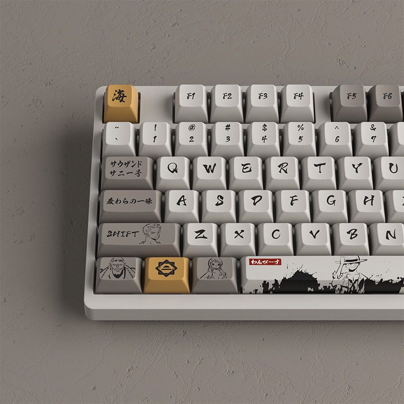 Bàn phím AKKO 3098S One Piece (AKKO CS sw - Jelly White/ Silver)