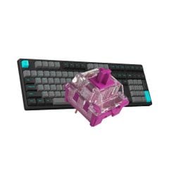 Bàn phím AKKO 3108 Plus Black & Cyan (Akko CS Switch - Wine Red )
