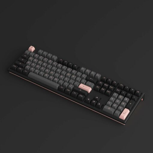 Bàn phím cơ AKKO MonsGeek MG108 Black & Pink (RGB / AKKO sw v3)