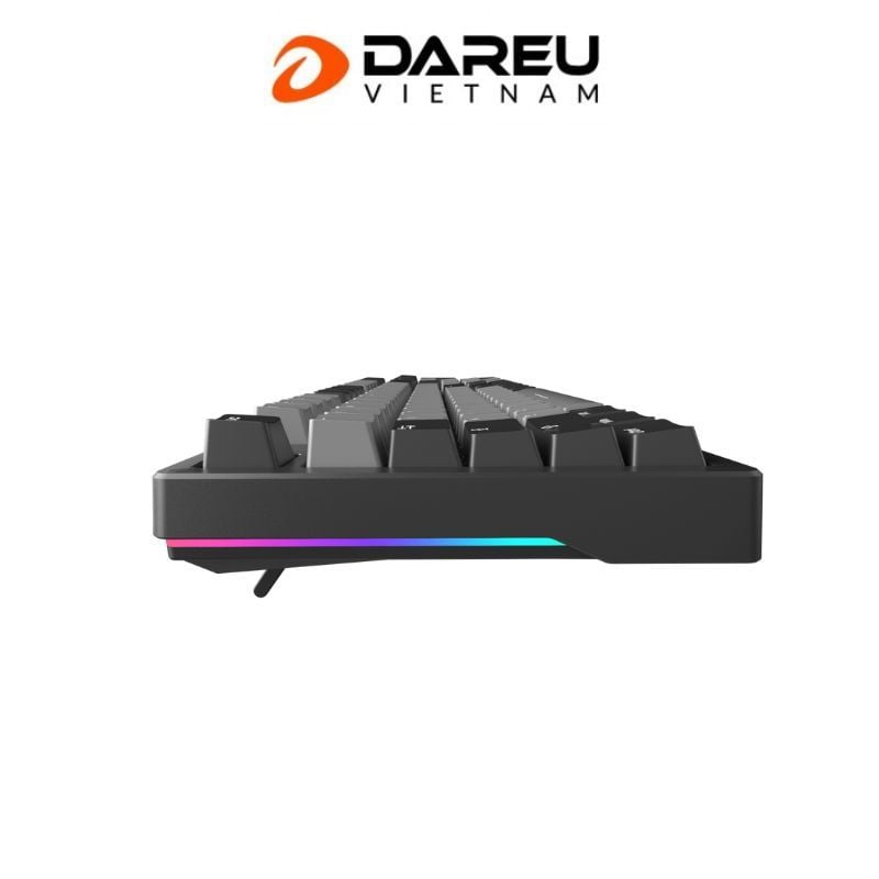 Bàn phím cơ Gaming DAREU EK104 GREY x BLACK( Led viền, Multi-Led, PBT Double Shot OEM profile) DareU DREAM (Linear)