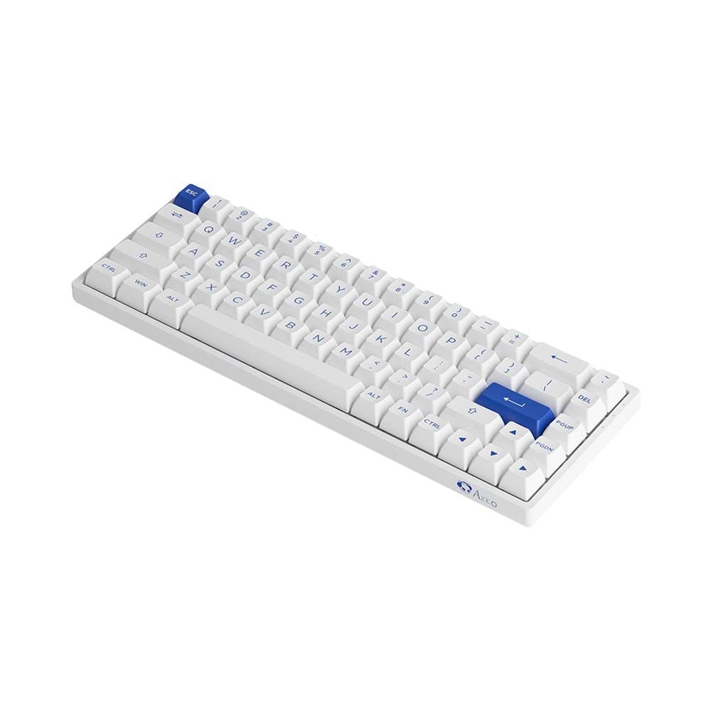 Bàn phím cơ không dây AKKO 3068B Plus Blue On White ( AKKO CS Switch - Jelly Pink )
