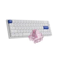 Bàn phím cơ không dây AKKO 3068B Plus Blue On White ( AKKO CS Switch - Jelly Pink )