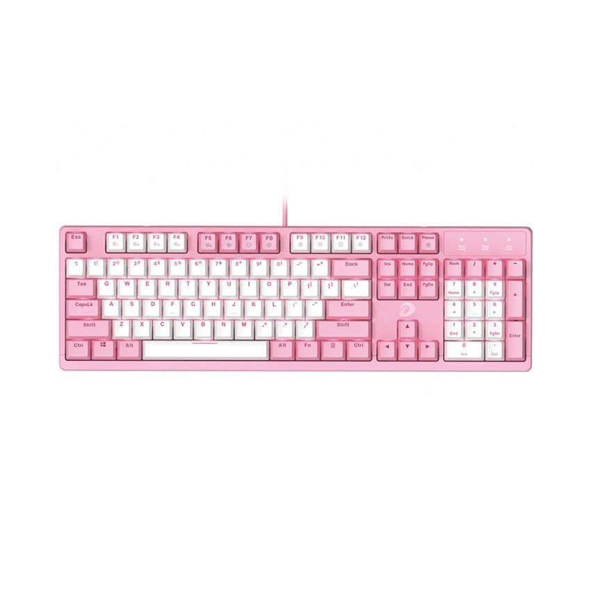 Bàn phím cơ DARE-U EK1280S Pink- White Brown switch