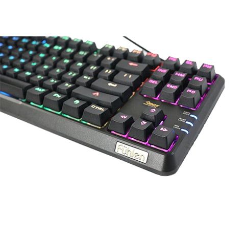 Bàn phím cơ Fuhlen M87s RGB Mechanical Blue/Red Switch