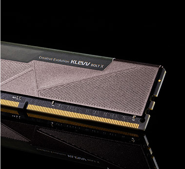 KLEVV BOLT X Memory Kit – Black, 8GB (1x8GB) DDR4, 3200MHz, CL16