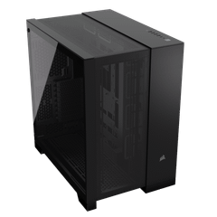 Case Corsair 6500D Airflow Tempered Glass Mid Tower - Black