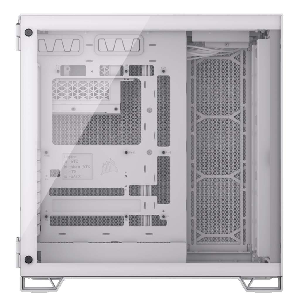 Case Corsair 6500D Airflow Tempered Glass Mid Tower White