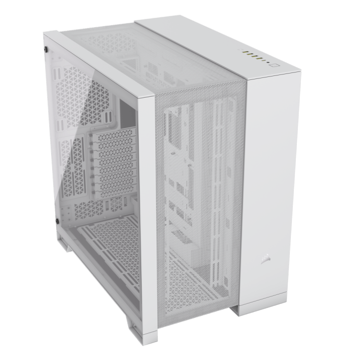 Case Corsair 6500D Airflow Tempered Glass Mid Tower White