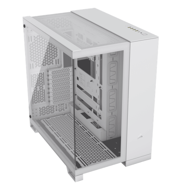 Case Corsair 6500X Tempered Glass Mid Tower White