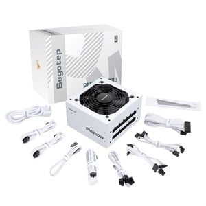 Alimentation PC SAMA P1200 1000W 80 Plus Platinum Modulaire - ATX 3.1 & PCIe 5.1, 12V-2x6 Pour RTX 40/50 NVIDIA - Ventilateur Silencieux, Condensateurs Japonais - Blanc