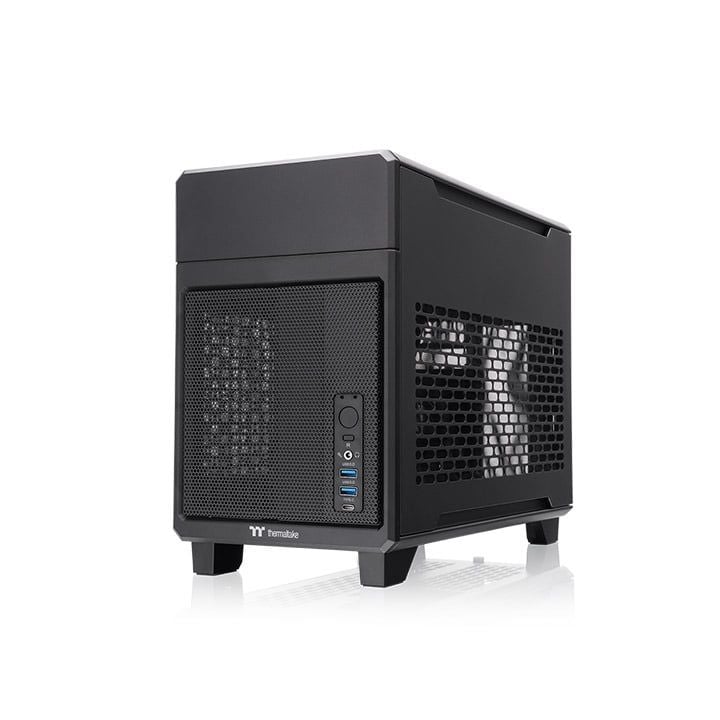 Case Thermaltake TR100 Mini Tower Chassis ( ITX , Sẵn riser 4.0 , chưa bao gồm màn hình )