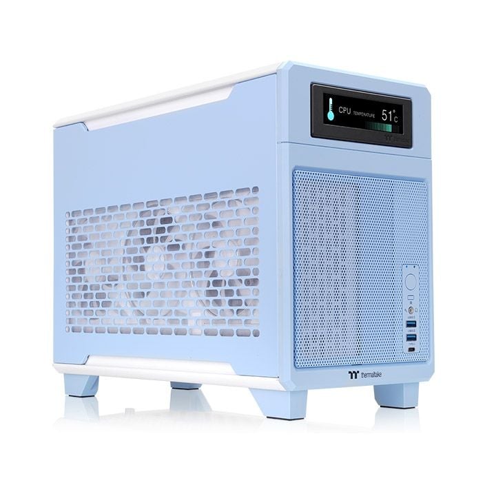 Case Thermaltake TR100 Mini Tower Chassis ( ITX , Sẵn riser 4.0 , chưa bao gồm màn hình )