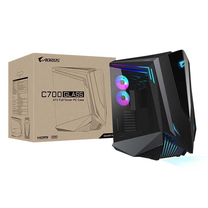 Case Gigabyte Aorus AC700 Glass Full Tower (GB-AC700G)