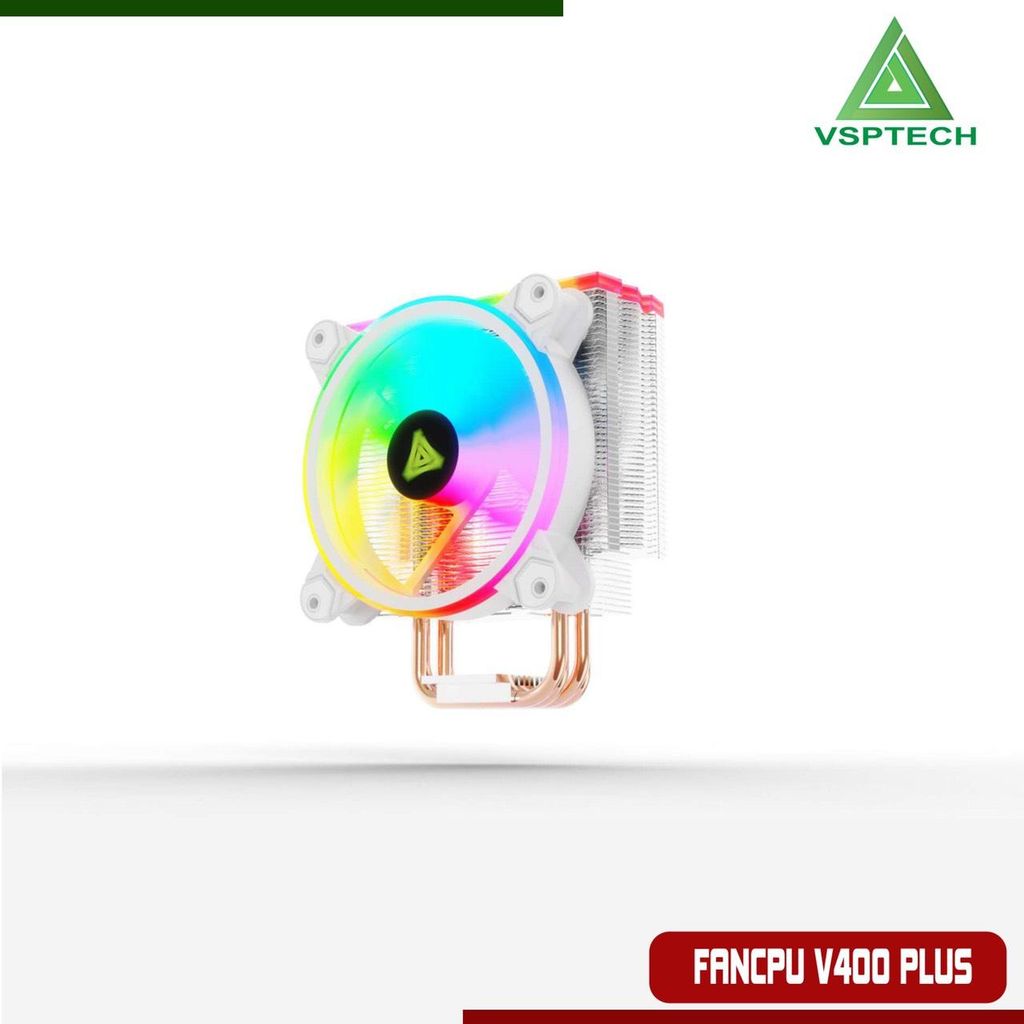 TẢN NHIỆT VSPTECH CPU COOLER V400 PLUS LED ARGB