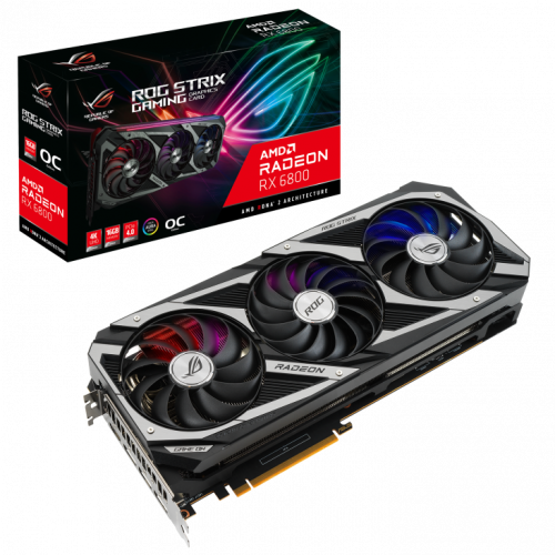 Card Màn Hình ASUS ROG STRIX Radeon RX 6800 O16G GAMING