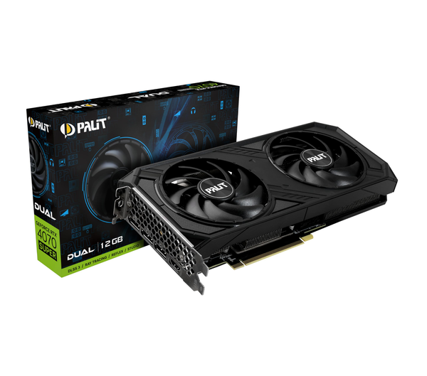 Card màn hình Palit GeForce RTX 4070 SUPER Dual 12GB Chính hãng