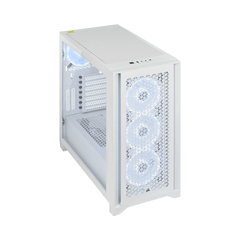 Case Corsair iCUE 4000D RGB AIRFLOW QL True White