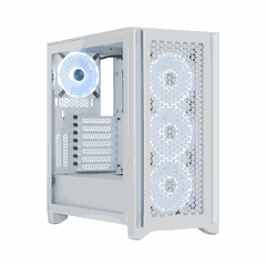 Case Corsair iCUE 4000D RGB AIRFLOW QL True White