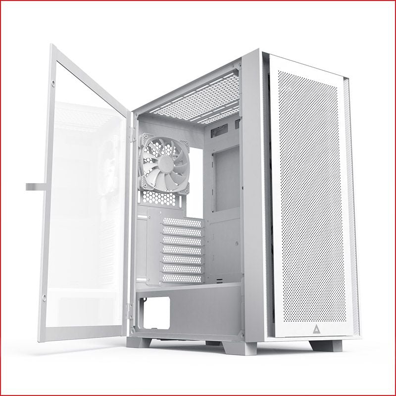 Vỏ Case Montech Air 1000 Lite (Mid Tower/Màu Trắng)