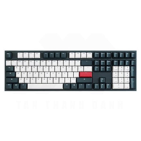 Bàn phím cơ Ducky One 2 Tuxedo Brown / Red