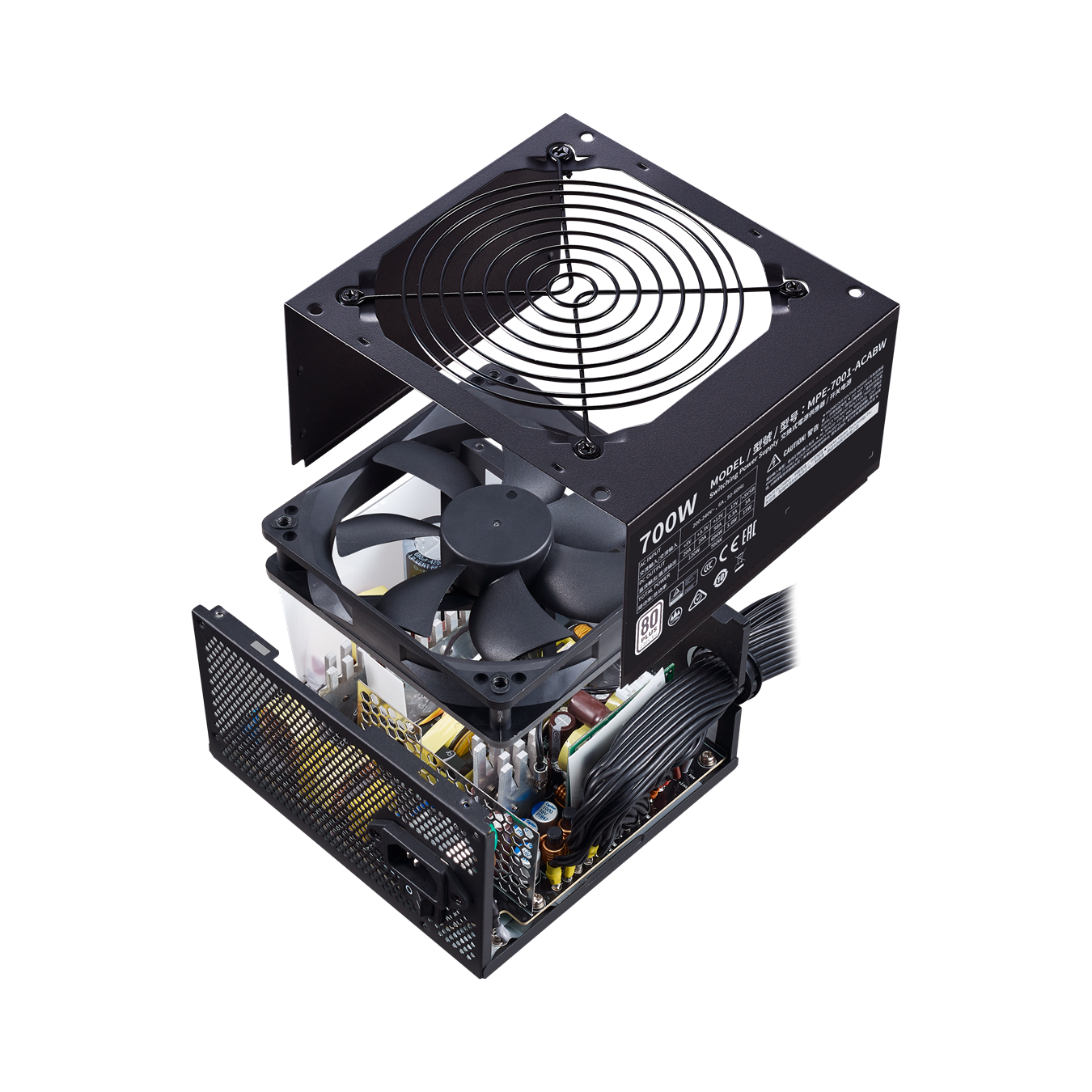 Cooler Master MWE 700 White 230V - V2 700W – HOTGEAR