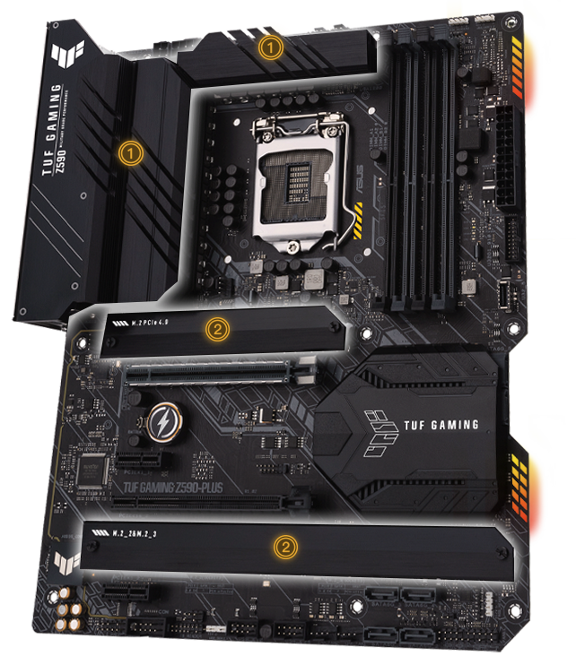 ASUS TUF GAMING Z590 PLUS