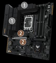 Mainboard ASUS TUF GAMING B760M PLUS II D5