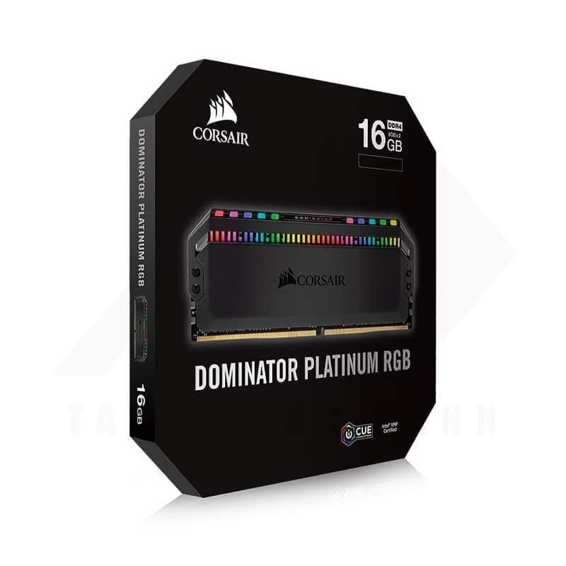Corsair Dominator Platinum RGB 16GB (2X8GB) DDR4 Dram 3000Mhz