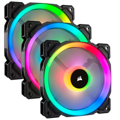 Fan Corsair LL120 RGB LED 120mm — Triple Pack with Lighting Node PRO