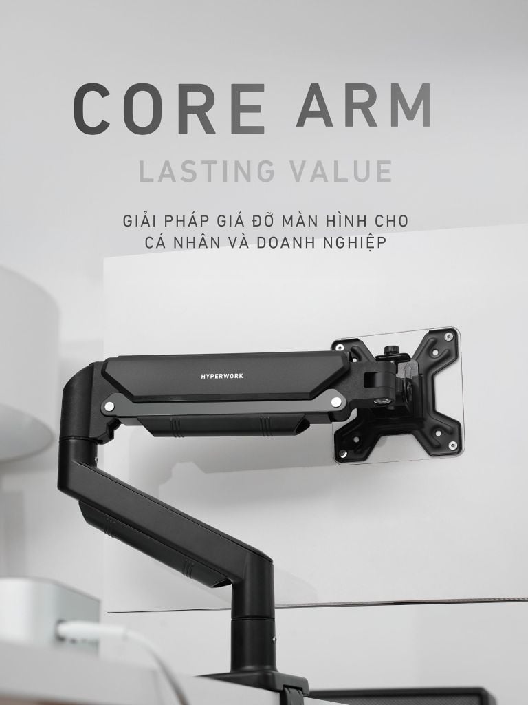 Giá đỡ màn hình HyperWork Core Arm | SA01