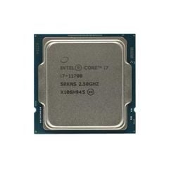 CPU Intel Core i7 11700 (2.50 Up to 4.90GHz, 16M, 8 Cores 16 Threads) TRAY chưa gồm Fan