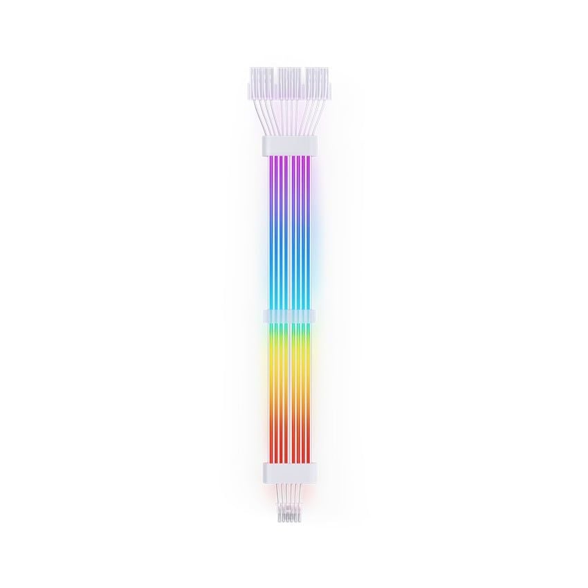 Dây Cáp Nguồn Nối Dài Jonsbo DY-2 Led RGB - WHITE