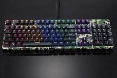 Bộ combo phím chuột chơi game Motospeed GS700 cực chất (màu lính xanh)