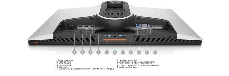 Màn hình Dell Alienware AW2721D 27 inch QHD IPS 240Hz