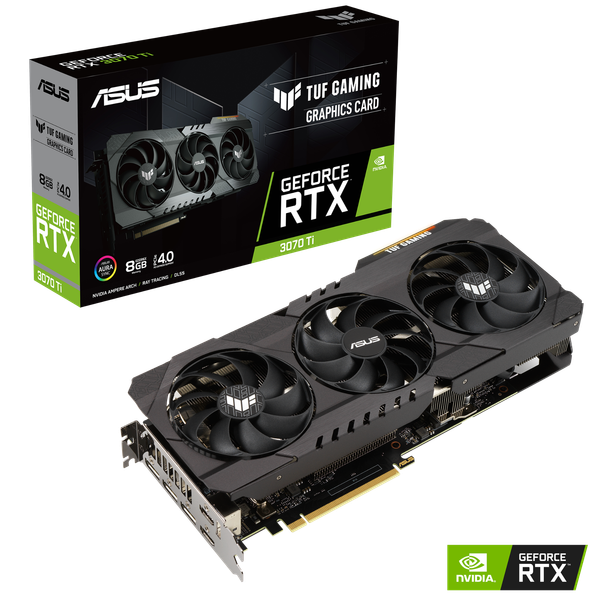 ASUS TUF Gaming GeForce RTX 3070 Ti 8GB GDDR6X