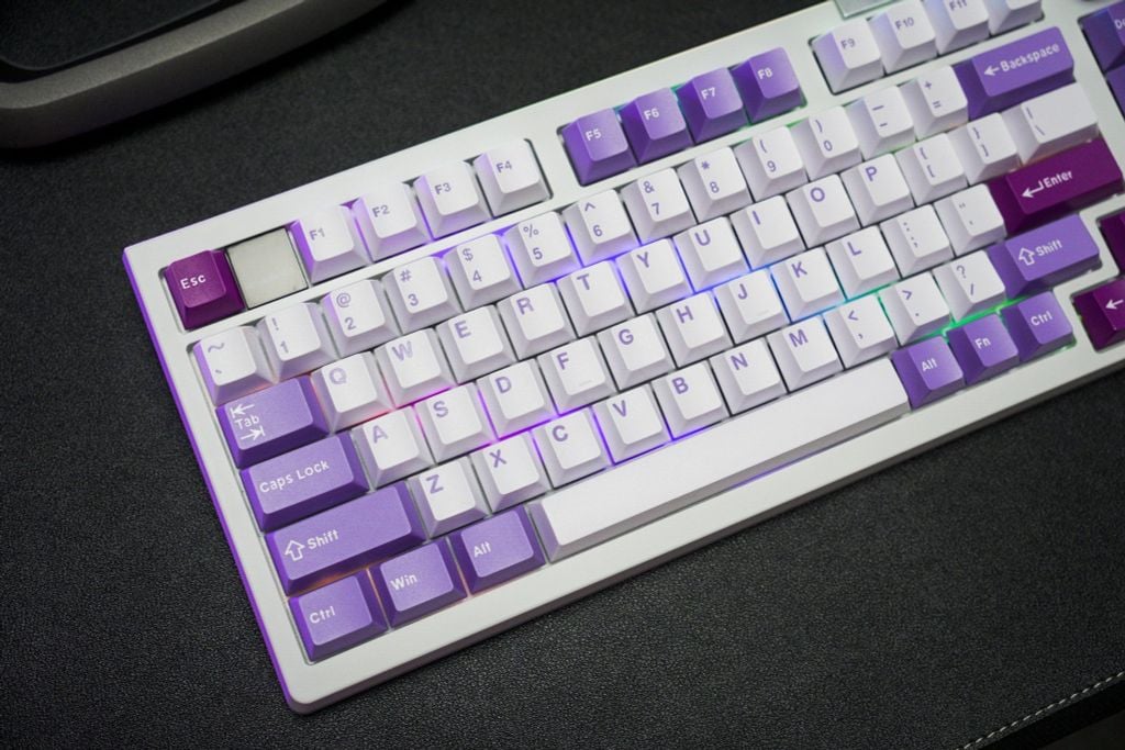 Bàn phím Darmoshark TOP 75 Tri-mode RGB White