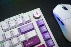 Bàn phím Darmoshark TOP 75 Tri-mode RGB White
