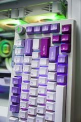 Bàn phím Darmoshark TOP 75 Tri-mode RGB White
