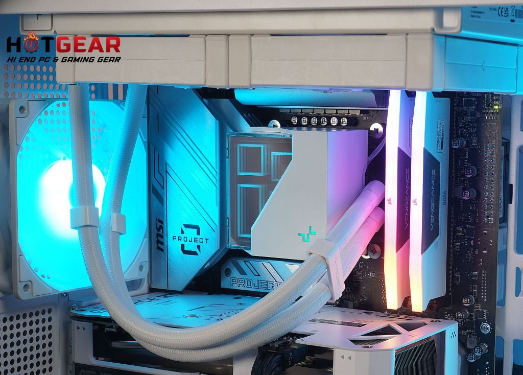 PC HOTGEAR x MSI PROJECT ZERO WHITE (Intel i5-14500/ VGA RTX 4060)